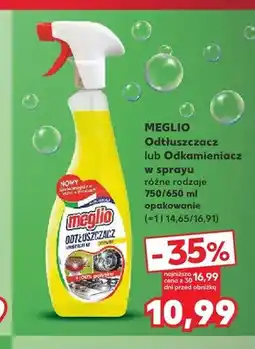 Kaufland Odtłuszczacz uniwersalny w sprayu Meglio oferta