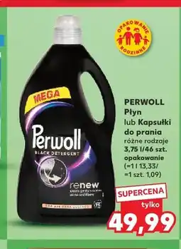Kaufland Płyn do prania Perwoll Black Detergent renew oferta