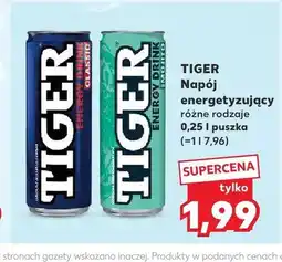 Kaufland Napój energetyzujący Tiger Classic oferta