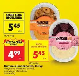 Biedronka Hummus Smaczne Go oferta