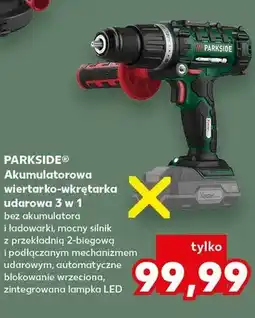 Kaufland Akumulatorowa wiertarko-wkrętarka udarowa 3 w 1 PARKSIDE oferta