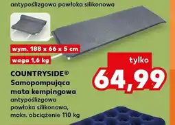 Kaufland Samopompująca mata kempingowa COUNTRYSIDE wym. 188x66x5cm oferta
