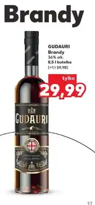 Kaufland Brandy Gudauri 36% oferta