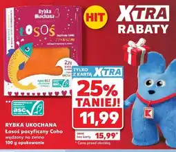 Kaufland Łosoś pacyficzny Coho wędzony na zimno Rybka Ukochana oferta