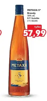 Kaufland Brandy METAXA 5* 38% alk oferta