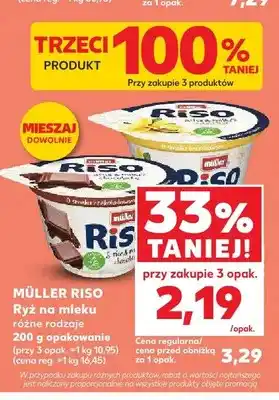 Kaufland Ryż na mleku MÜLLER RISO oferta