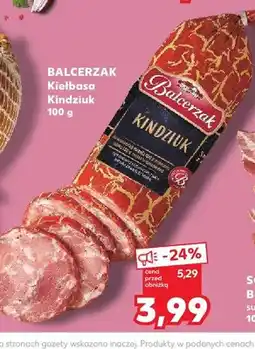 Kaufland Kiełbasa Kindziuk Balcerzak oferta