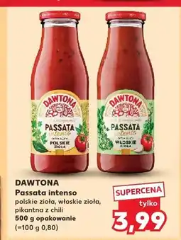 Kaufland Passata intenso polskie zioła Dawtona oferta