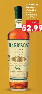 Kaufland Whiskey irlandzka Harrison 40% alk oferta