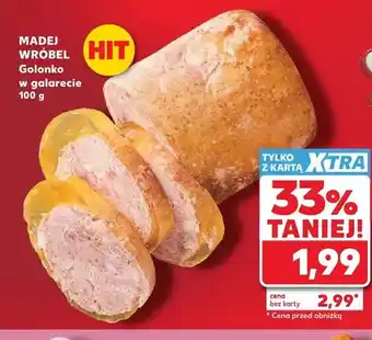 Kaufland Golonko w galarecie Madej Wróbel oferta
