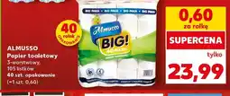 Kaufland Papier toaletowy ALMUSSO 3-warstwowy 105 listków oferta