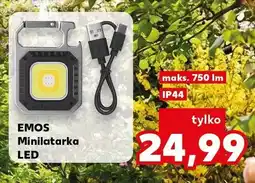 Kaufland Minilatarka LED EMOS maks. 750lm IP44 oferta