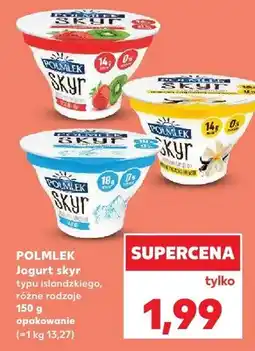 Kaufland Jogurt skyr typu islandzkiego POLMLEK oferta