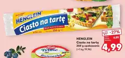 Kaufland Ciasto na tartę HENGLEIN oferta