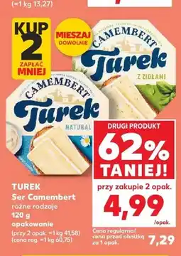 Kaufland Ser Camembert TUREK oferta