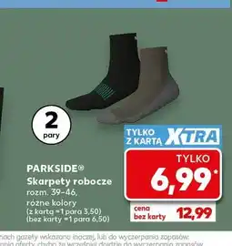 Kaufland Skarpety robocze PARKSIDE 2-pak rozm. 39-46 oferta