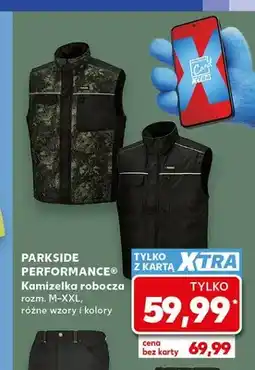 Kaufland Kamizelka robocza PARKSIDE PERFORMANCE rozm. M-XXL oferta