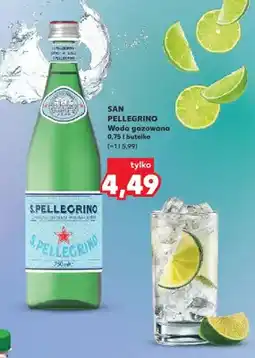 Kaufland Woda gazowana San Pellegrino oferta