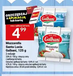 Twój Market Mozzarella Santa Lucia Galbani oferta