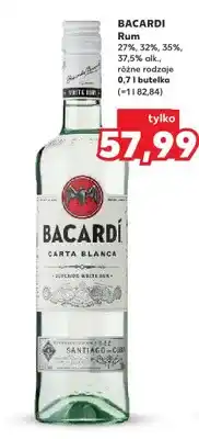 Kaufland Rum BACARDI 27%, 32%, 35%, 37,5% alk oferta
