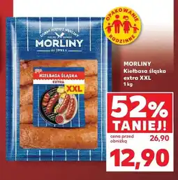 Kaufland Kiełbasa śląska extra XXL Morliny oferta