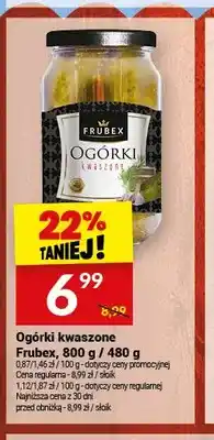 Twój Market Ogórki kwaszone Frubex oferta
