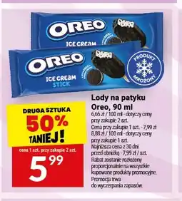 Twój Market Lody na patyku Oreo oferta