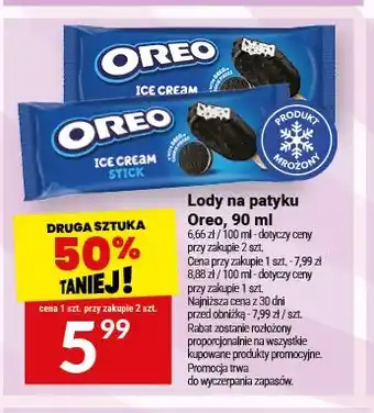Twój Market Lody na patyku Oreo oferta