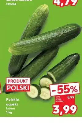 Kaufland Ogórki polskie luzem oferta