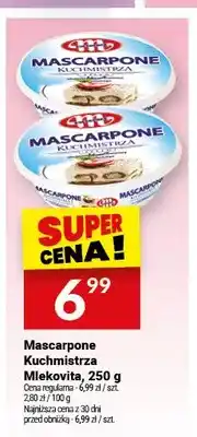 Twój Market Mascarpone Kuchmistrza Mlekovita oferta