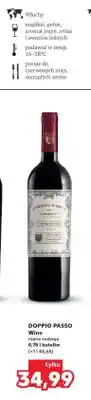 Kaufland Wino Doppio Passo Primitivo włoskie oferta