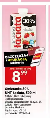 Twój Market Śmietanka 30% UHT Łaciata oferta