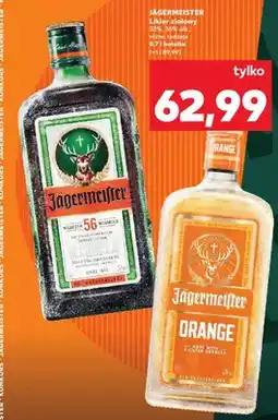 Kaufland Likier ziołowy Jägermeister 35% alk oferta