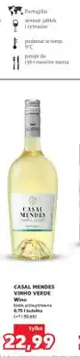 Kaufland Wino CASAL MENDES VINHO VERDE białe półwytrawne oferta