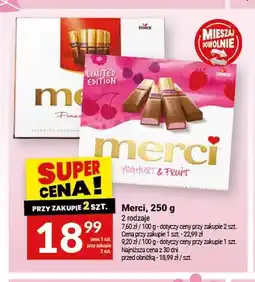 Twój Market Czekoladki Merci Yoghurt & Fruit oferta