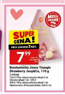 Twój Market Bombonierka Jouco Triangle Strawberry Jouy&Co oferta
