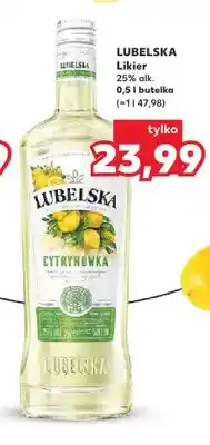 Kaufland Likier Lubelska Cytrynówka 25% alk oferta