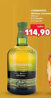 Kaufland Whiskey irlandzka Connemara 40% alk oferta