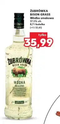 Kaufland Wódka smakowa ŻUBRÓWKA BISON GRASS 37,5% alk oferta