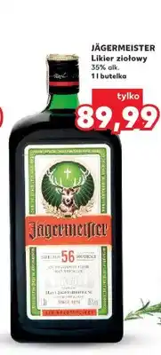 Kaufland Likier ziołowy Jägermeister 35% alk oferta