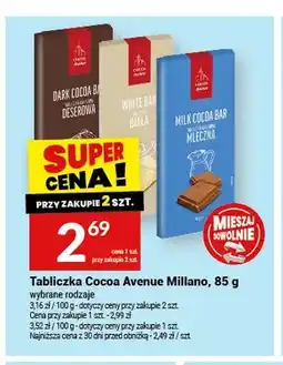 Twój Market Tabliczka Cocoa Avenue Millano biała oferta