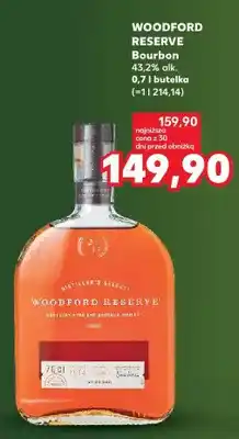Kaufland Bourbon WOODFORD RESERVE 43,2% alk oferta