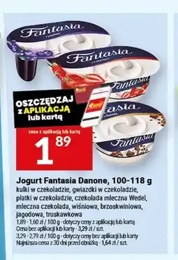 Twój Market Jogurt Fantasia Danone płatki w czekoladzie oferta