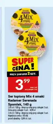 Twój Market Ser topiony Mix 4 smaki Radamer Serenada Spomlek oferta