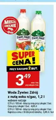 Twój Market Woda Żywiec Zdrój z nutą soku n/gaz oferta