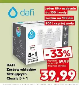 Kaufland Zestaw wkładów filtrujących DAFI Classic Standard 6-pak oferta
