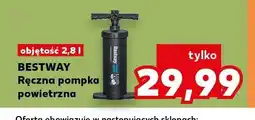 Kaufland Ręczna pompka powietrzna BESTWAY objętość oferta
