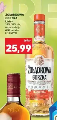 Kaufland Likier Żołądkowa Gorzka 25%, 32% alk oferta