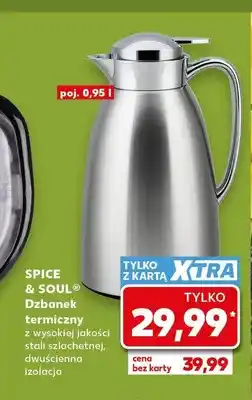 Kaufland Dzbanek termiczny SPICE & SOUL z wysokiej jakości stali szlachetnej dwuścienna izolacja poj oferta