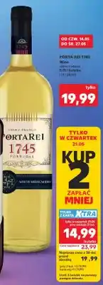 Kaufland Wino Porta Rei 1745 oferta